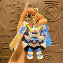 Mini mecha warrior bag pendant cartoon keychain car pendant doll keychain children's gift wholesale free shipping DHL/UPS