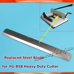 Trimmer Free Shipping 1Pc YG858 A4 A3 Size Replaced Steel Blade for Heavy Duty Stack Paper Ream Guillotine Cutter Machine