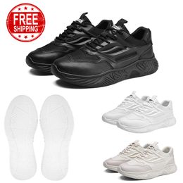 Men women running shoes comfort mesh Black White Khaki Plate-forme mens trainers sneakers size 39-44