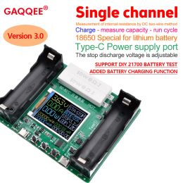 18650/21700 Lithium Battery Capacity Tester Module Type-C LCD Digital Display Measurement Power Test Detector 11-step Adjustable