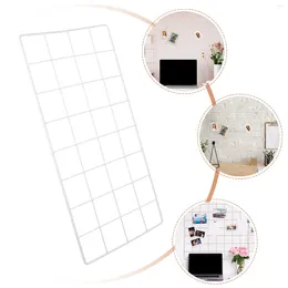 Frames Picture Storage Holder Display Shelf Metal Grid Wall Panel Po Home Decor On The Wire Tool