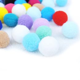 70pcs Soft Colorful Cat Toy Ball Interactive Cat Toys Play Ball Kitten Toys Candy Color Ball Assorted Cat Playing Toys