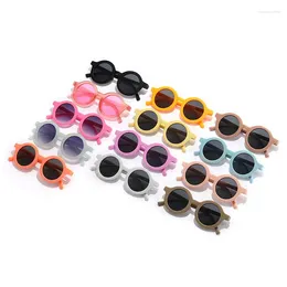 Sunglasses Children's Parent-child Frosted Glasses 1-8 Years Old Baby Decorative Fashion