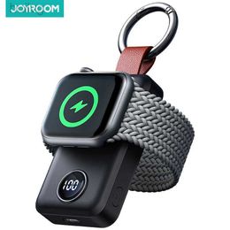 Cell Phone Power Banks Joyroom Portable Wireless Charger for Iphone Watch Series 8/ULtra/7/6/5/4/3/2/SE 2000mAh iWatch Charger Magnetic Power Bank 2443