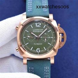 Top Clone Men Sports Watch Panerais Luminor Automatic Movement Series Full-automatic Pointer Watch