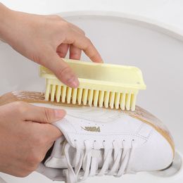 Multifunctional Square Washing Brush Soft Wool Shoe Brush Washing Clothes Yellow Clothes Down Jacket Cleaning Brush Shoe Washing Brush