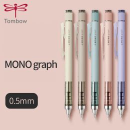 Pencils Japan TOMBOW MONO Smoky /Macaron Color mited Shakeout Core 0.5mm Drawing Automatic Pencil Is Not Easy To Break Student Pencil