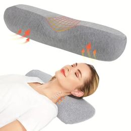 Memory Foam Pillow Orthopedic Cervical Cushion Ergonomics Massage Sleeping Neck Pain Relief Slow Rebound Bedding y240321