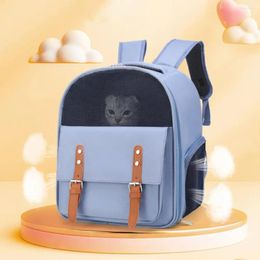 Cat Carriers Backpack Practical Comfortable Foldable Oxford Cloth Pet Bag Outdoor Supply