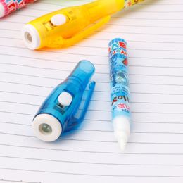 Invisible Ink Pen for Spy Pen with UV Light Magic Marker for Secret Message Kids Party Favors Halloween Goodies Bags Toy