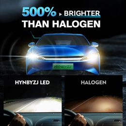 HYNBYZJ H4 LED H7 Headlight 80000LM CSP Chip LED H1 H11 H8 H9 9005 HB3 9006 HB4 280W 6000K Lamp Bulb Turbo Fog Light 12V 24V