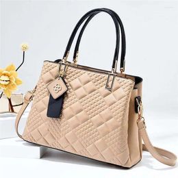 Shoulder Bags Brand Women's 2024 Fashion Luxury Rhombus Bag Ladies Trend All-match Messenger Women