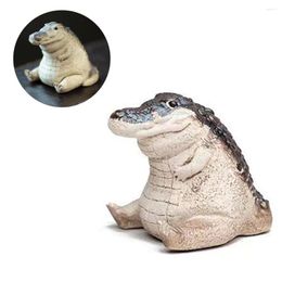 Tea Pets Handmade Ceramic Pet Lifelike Ceremony Desk Cute Fine Workmanship For Enthusiasts Lovers Tearoom Gifts