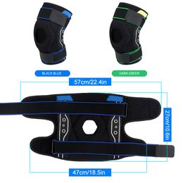 Professional Knee Brace with Side Stabilisers & EVA Pads, for Knee Pain Running, Meniscus Tear, ACL, Arthritis,Joint Pain Relief