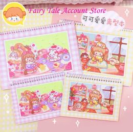 Notebooks Adjusting A5 Release Paper Thickened Double Sided Cartoon Sunshine Strawberry Coil Adjusting Handheld Mengwu Society