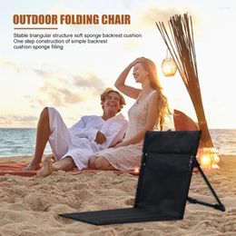 Pillow Portable Back Chair Universal Foldable Backrest Lightweight Comfortable Wear-resistant Outdoor Supplies