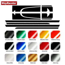 Car Engine Cover Hood Bonnet Trunk Tail Body Decal Side Stripes Sticker For MINI Countryman R60 ALL4 John Cooper Works JCW