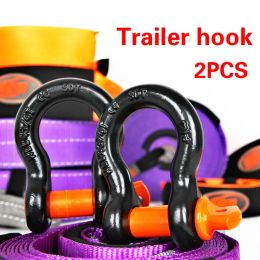 Offroad Tow Hooks Trailer Hook Heavy Duty D Ring 8T 13T 18T 4,400lbs,10,000lbs Capacity for Vehicle Recovery Towing Car Tuning