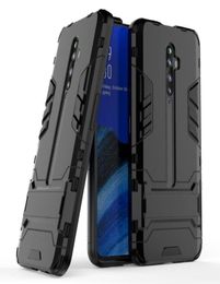 For Oppo Reno 2Z Case Quality Simple Stand Rugged Combo Hybrid Armor Bracket Impact Holster Protective Cover For Oppo Reno 2Z9531023