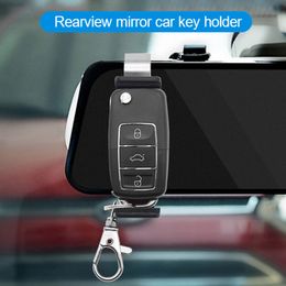 1pcs Car Sun Visor Clip Holder Gate Remote For Garage Door Control Auto Fastener Clip Bracket Car Accessories
