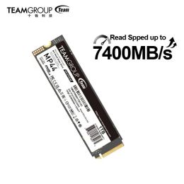 TEAMGROUP MP44 512GB 1TB 2TB SLC Cache Gen 4x4 M.2 2280 PCIe 4.0 with NVMe SSD Laptop & Desktop & NUC & NAS Solid State Drive