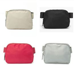 Nylon bags lu lu yoga shoulder outdoor sports chest waist bag luxury waist bag women's and men's designer handbag handbag crossbody bag wallet