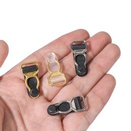 10Pcs 10/12mm Garter Belt Clips Hosiery Stocking Grips Corset Leg Hooks Suspender Ends Suspender Clips Underwear Accessories