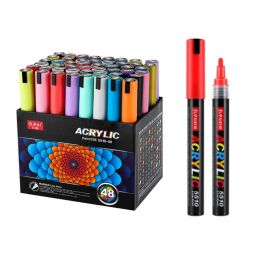 Markers 1260Colors Acrylic Paint Marker Set Art Special Drawing Brush Quick Dry Marker Metal DIY Ceramic Fabric Glass Watercolor Pencil