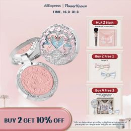 Flower Knows Swan Ballet Series Embossed Blush 240327