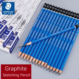 Pencils 12pcs STAEDTLER Sketch Graphite Pencil Mars Lumograph 100 Professional Drawing Sketching Art Supplies 19 Lead Grade Available
