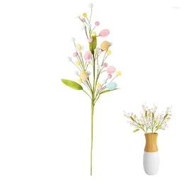 Party Decoration Artificial Easter Branch Decorative Spring Floral Picks Branches Arrangement Family