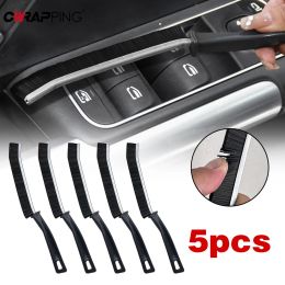 1/5/10PCS Car Gap Cleaning Brush Car Seat Dead Angle Groove Gap Cleaning Scrub Hard-Bristled Brush for Auto Cleaning Tools