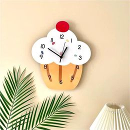 Wall Clocks Modern Creative Mute Quartz Digital Clock Kitchen Living Room Shop 3D Big Acrylic Home Decoration Ornaments Gifts