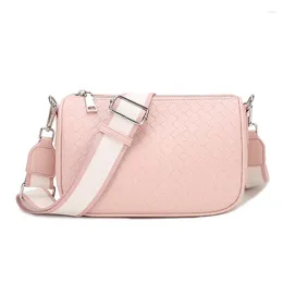 Hobo Pu Leather Large Capacity Crossbody Purse Bags For Women Wide Shoulder Straps Phone