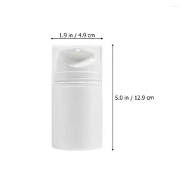 Storage Bottles 3 Pcs Liquid Travel Containers Vacuum Lotion Bottle Makeup White Empty Sub Organiser