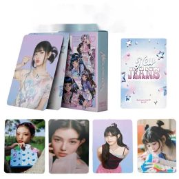 55Pcs/Set Kpop Idol NewJeans Photocards GET UP 2023 New Album ATTENTION Super Shy High Quality HD Lomo Card Fans Gifts