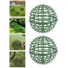 Decorative Flowers Artificial Topiary Balls Flower Arrangement Plants Outdoors Pots Wedding Ornament