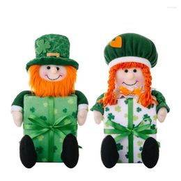 Party Decoration Irish Festival Gift Case Figurine Delicate For Festive Enthusiasts