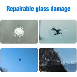 Car Windshield Cracked Repair Tool DIY Car Window Phone Screen Repair Kit Glass Curing Glue Glass Scratch Crack Restore
