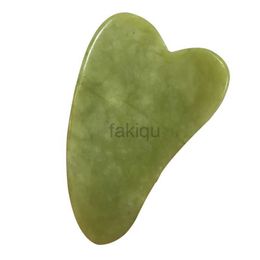 Massage Stones Rocks 1Pc Facial Massage Guasha Scrapping Board Jade Stone Face Meridian Scrapping Lift Body Skin Relaxation Slimming Beauty Neck Thin 240403