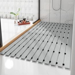 Bath Mats Shower Room Pad Bathroom Floor Mat Household Waterproof Falling-resistant El Non-slip