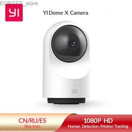 Other CCTV Cameras YI Dome Camera X 1080P FHD IP Cam Security Pan Tilt Indoor Baby Monitor Wi-Fi Auto Tracking Night Vision Human Pet Detection Y240403