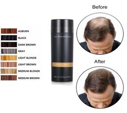 275g Hair Building Fibers Powder Spray Hair Loss Concealer Thicken Powder Hair Care Product Growth Keratin Applicator3492003