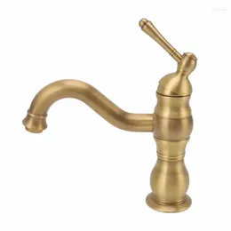 Bathroom Sink Faucets Faucet Retro Industrial Kitchen Copper For