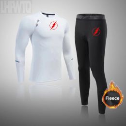 Boots Men's Ski Thermal Underwear Sets Sports Quick Dry Superhero Compression Tracksuit Skiing Underwear Compression Sport Suits