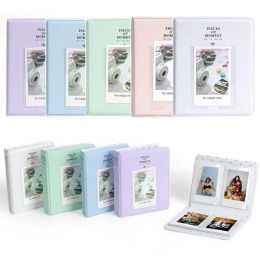 64 Pockets 3 inch Pictures Album Instant Camera Wedding Photo Case Storage Stamps Tickets Cards for Fujifilm Instax Mini 12/11/9