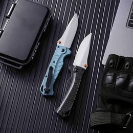 Special Offer M7732 High Quality Pocket Folding Knife 9Cr18Mov Stone Wash Blade CNC GRN Handle Outdoor Camping Hiking Fishing EDC Folder Knives