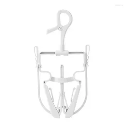 Hangers Hooded Folding Hanger Clothes Rack Hooks Drying Racks Scarf Storage Plastic For Sun