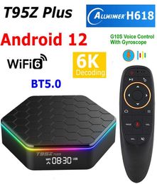 Android 12 TV BOX T95Z Plus Allwinner H618 Quad Core 4G RAM 64G ROM 5G Dual WIFI6 80211ax BT50 6K Decoding 3D 4K Set Top Box G106187164