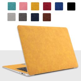 Cases 13 15 16 11 12 Inch PU Leather Cover Case For Apple MacBook Pro Retina 13.3 Air Laptop 2020 A2141 Pro14 A2442 2021 Shell Skin